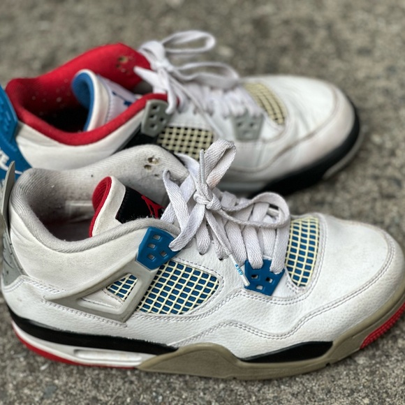 Jordan Retro 4 SE “What the” Sneakers - Picture 6 of 9